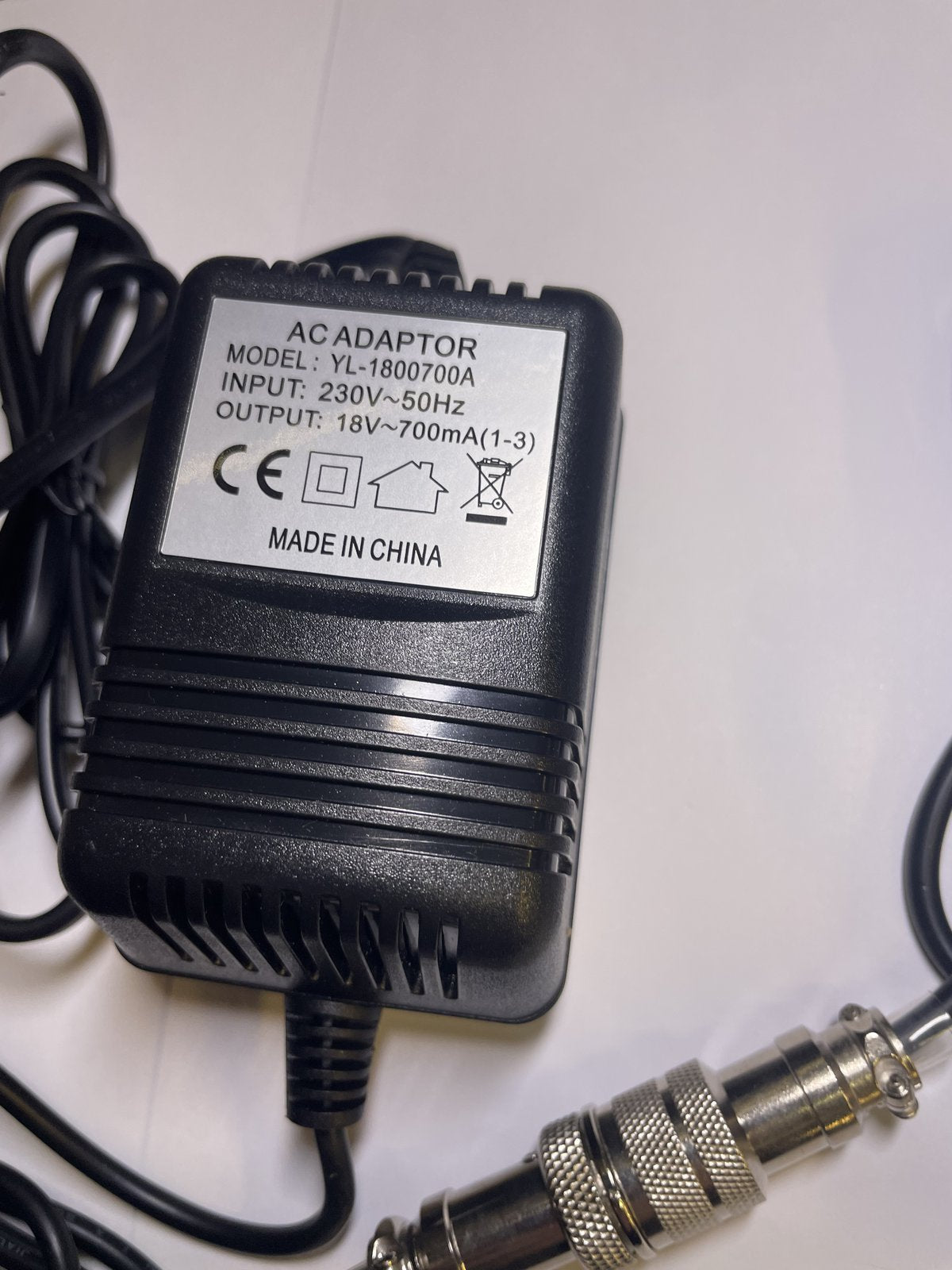 UK Replacement 18V AC-AC Adaptor Power Supply for Stanton SA5 Battle Mixer SA-5