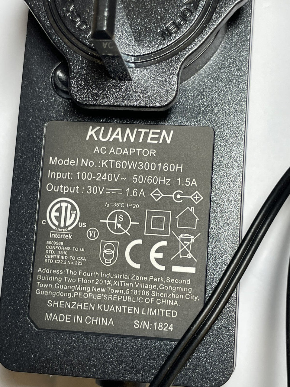 Replacement Charger for Coyote Connect Folding Electric Bike CoyoteConnect