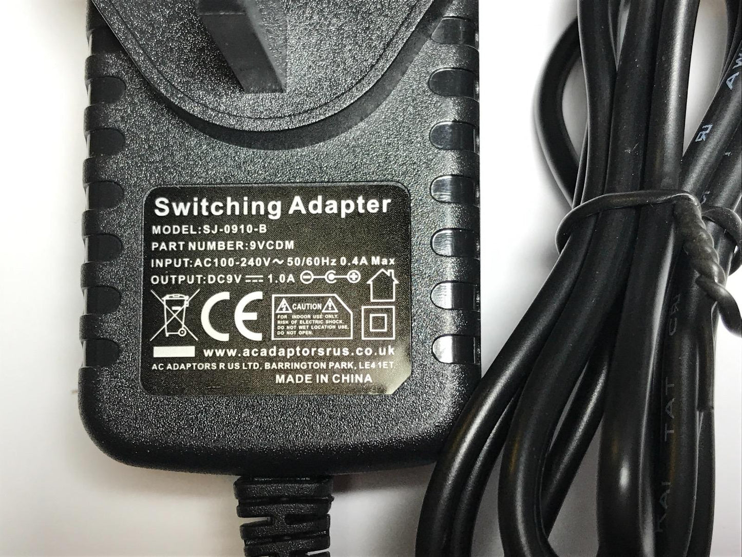 Replacement for 9VDC 700mA 9V AC Adaptor for Yowza Milano Exercise Bike