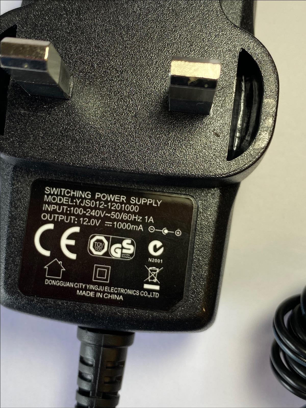 UK 12V 12.0V 600ma 500ma 400ma 200ma 100ma AC-DC Power Adaptor 3.5mm x 1.3mm