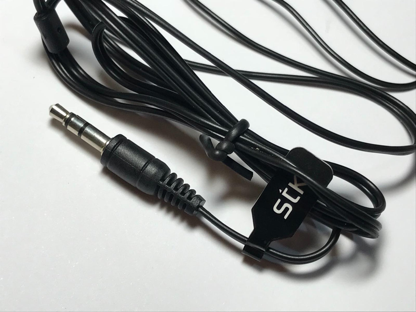 Genuine Original 3.5mm Black Earphones for STK M Phone Plus