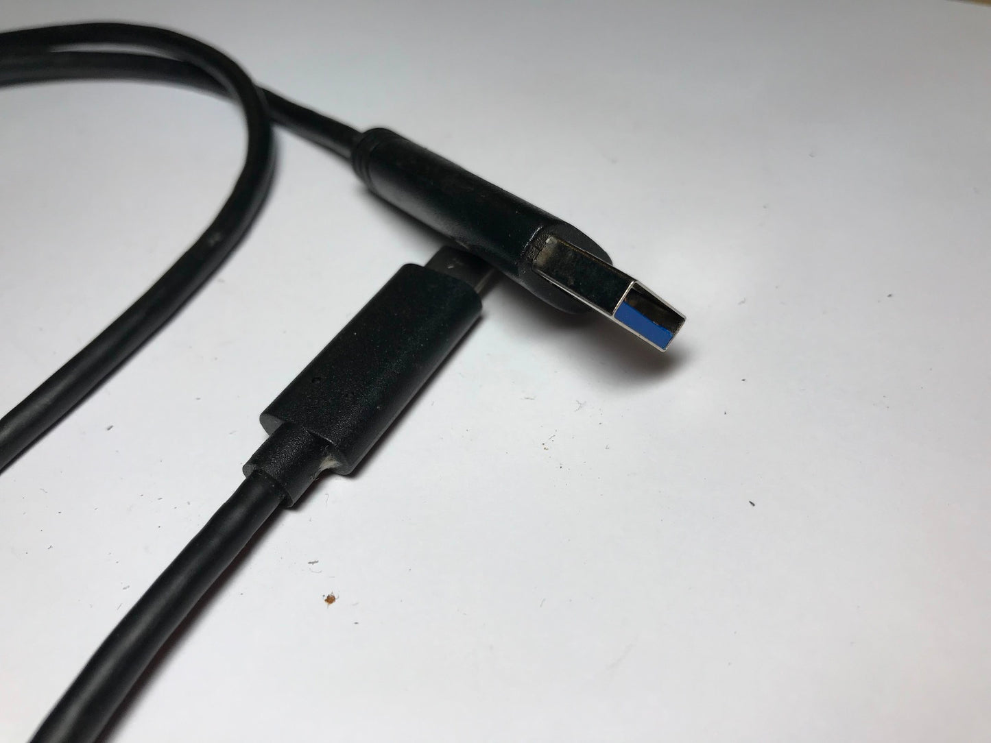 Lacie Hard Drive USBA to USBC 1M USB3.1 Gen1 Cable Lead PN: 100791010