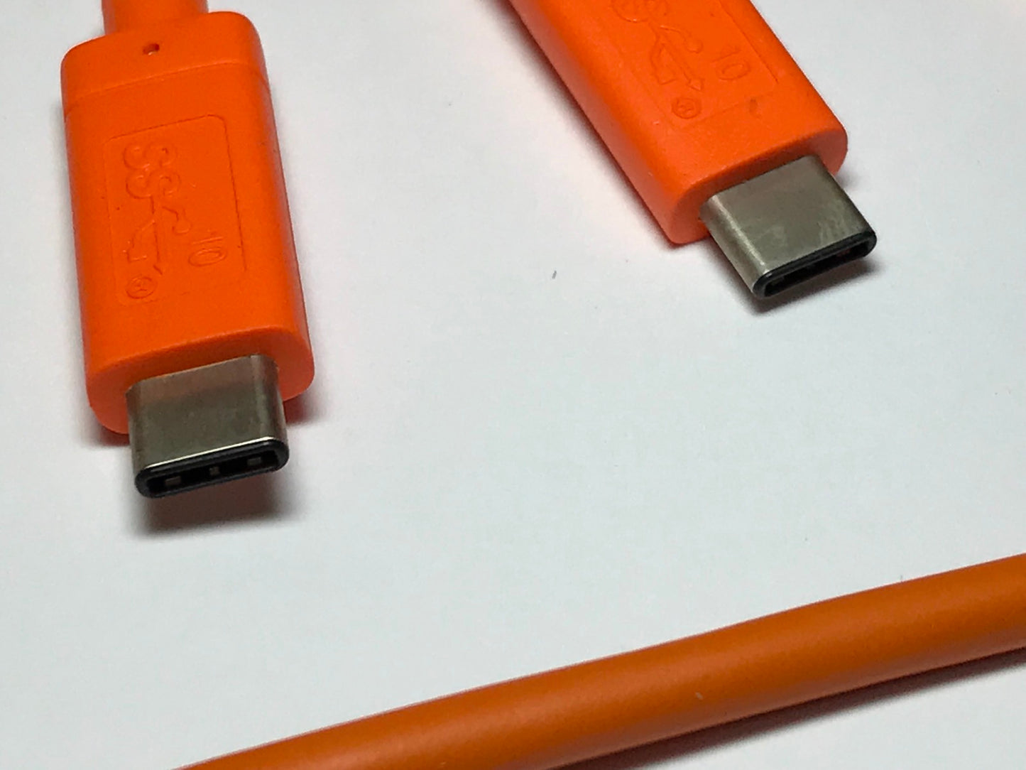 Genuine Orange USB-C 0.5M USB3.1 Gen2 Cable for LaCie Rugged Portable Hard Drive