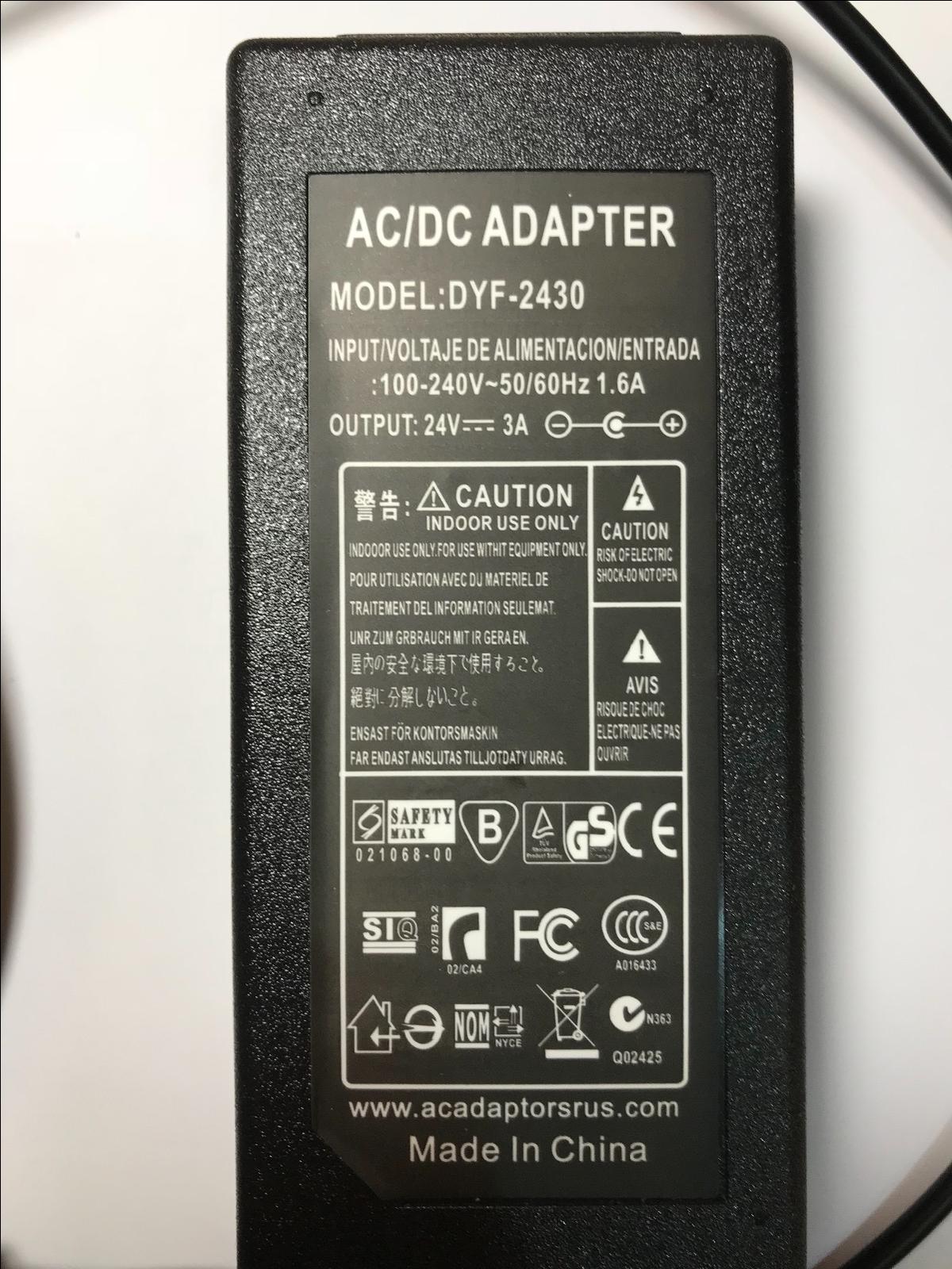 Replacement for 25V 1.52A DA-38A25 AC Adaptor for LG SH4 300W Wireless Soundbar