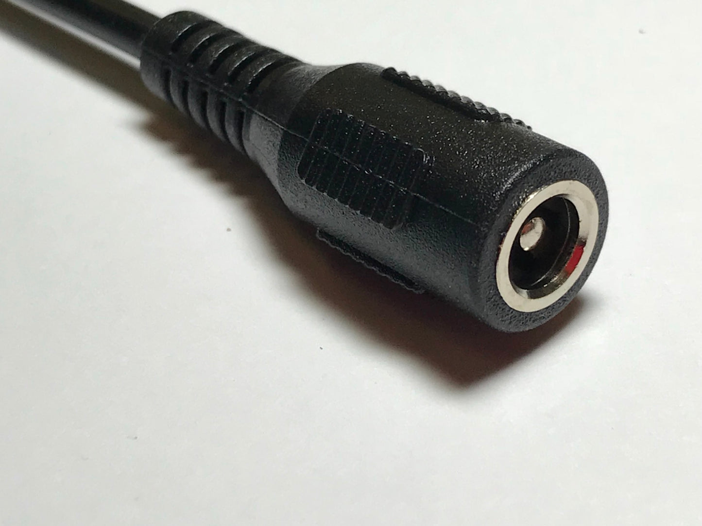 5.5mm x 2.1mm DC Socket Wire Lead to 5.5mm x 2.1mm / 2.5mm Audio Plug Connector