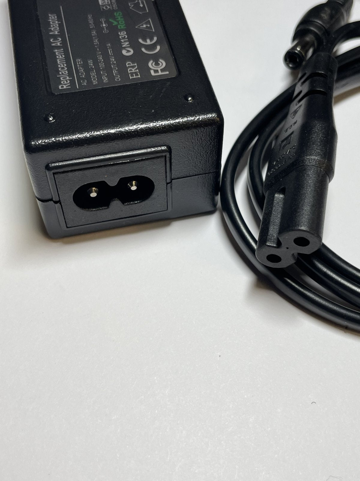 Replacement for 24V 500mA Nalin AC-DC Adapter model NLB050240W1E1 + UK Plug