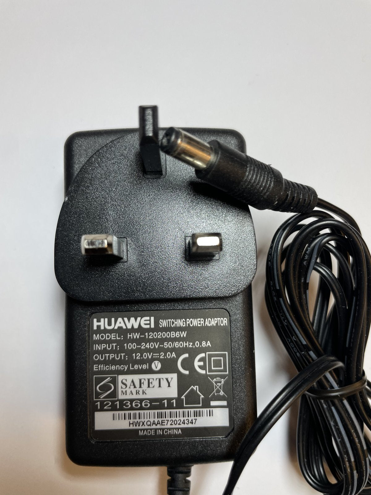 Replacement for 12V 2.0A AC-DC Power Supply Model SOY-1200200GB-063