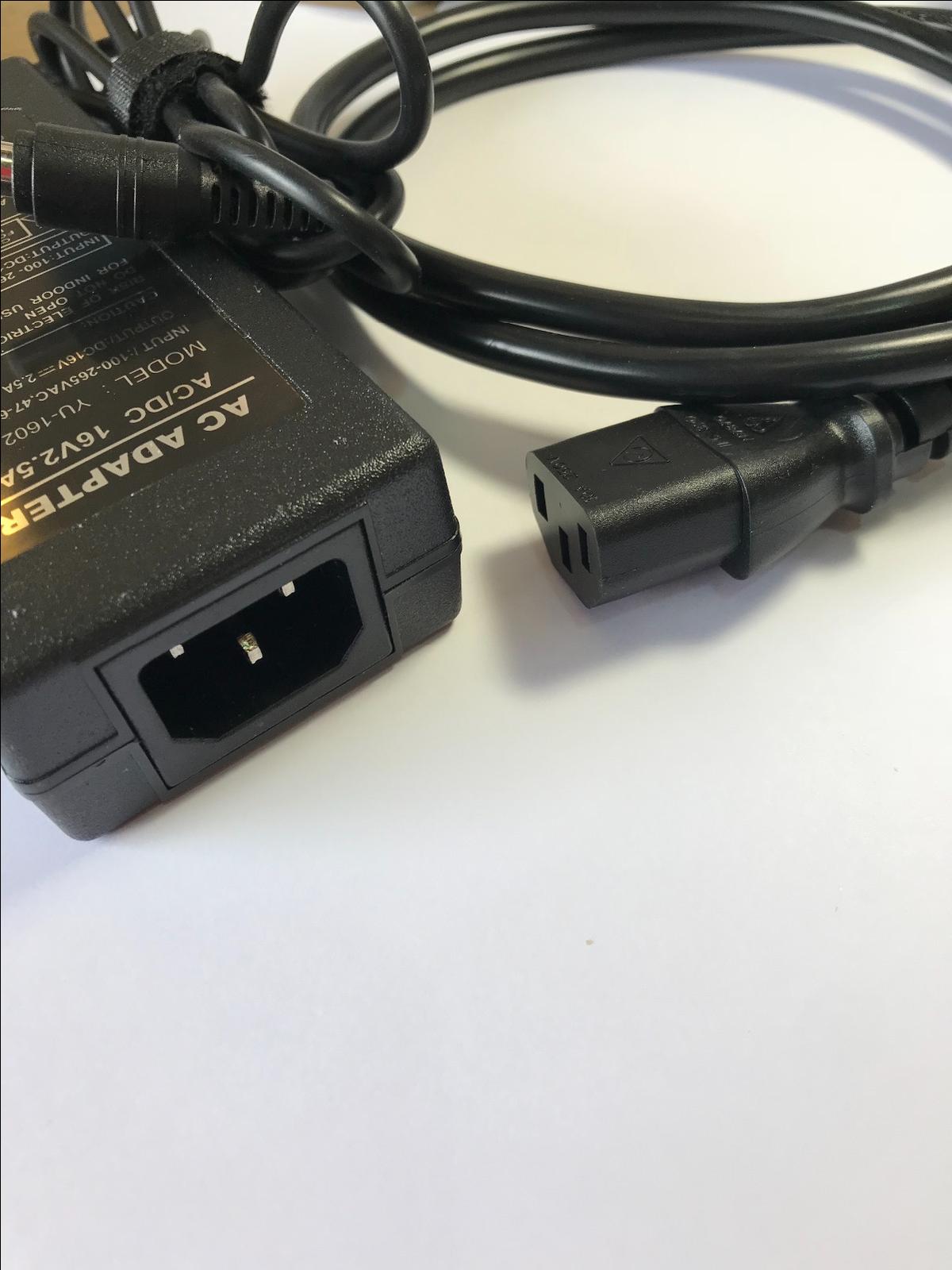 Replacement Yamaha PA-300C 16V 2.4A AC Adaptor for Yamaha P255 Digital Piano