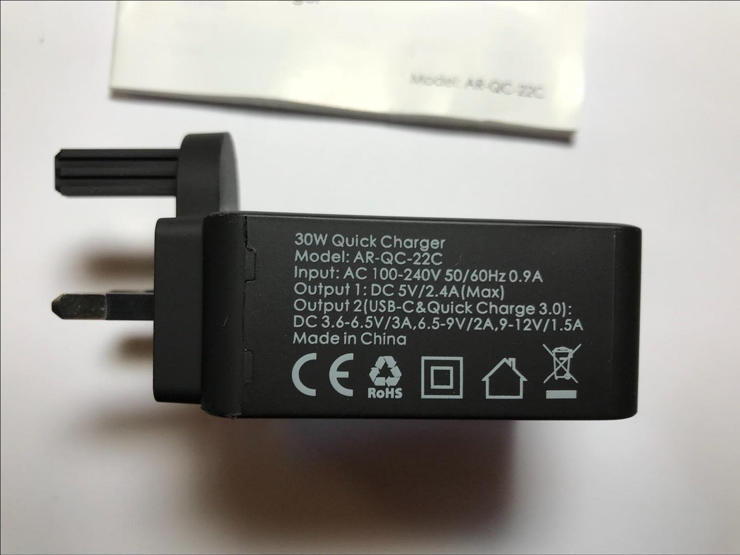 Replacement Charger for TP Link Deco M5 V1 12V 1.5A PD AC Adaptor