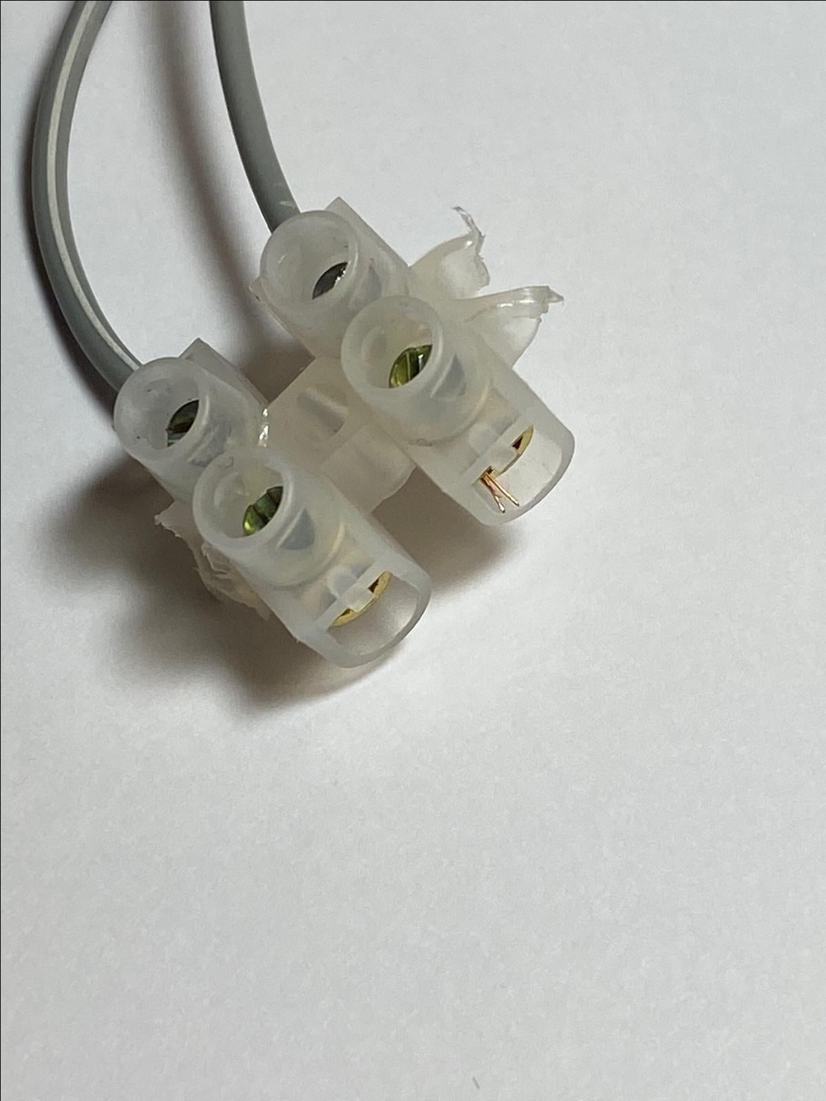 DIY Replacement with Bare End Wire Connector for 12V 500mA 0.5A AC-DC Adaptor