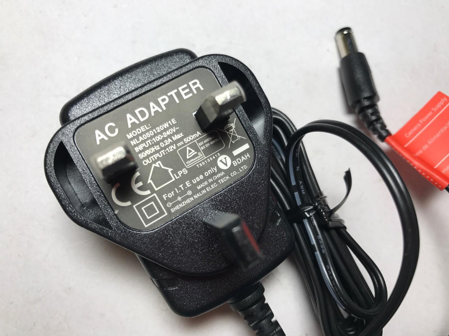 Replacement 12V 500mA 0.5A AC-DC Adaptor Power Supply for Model HT77005EUY