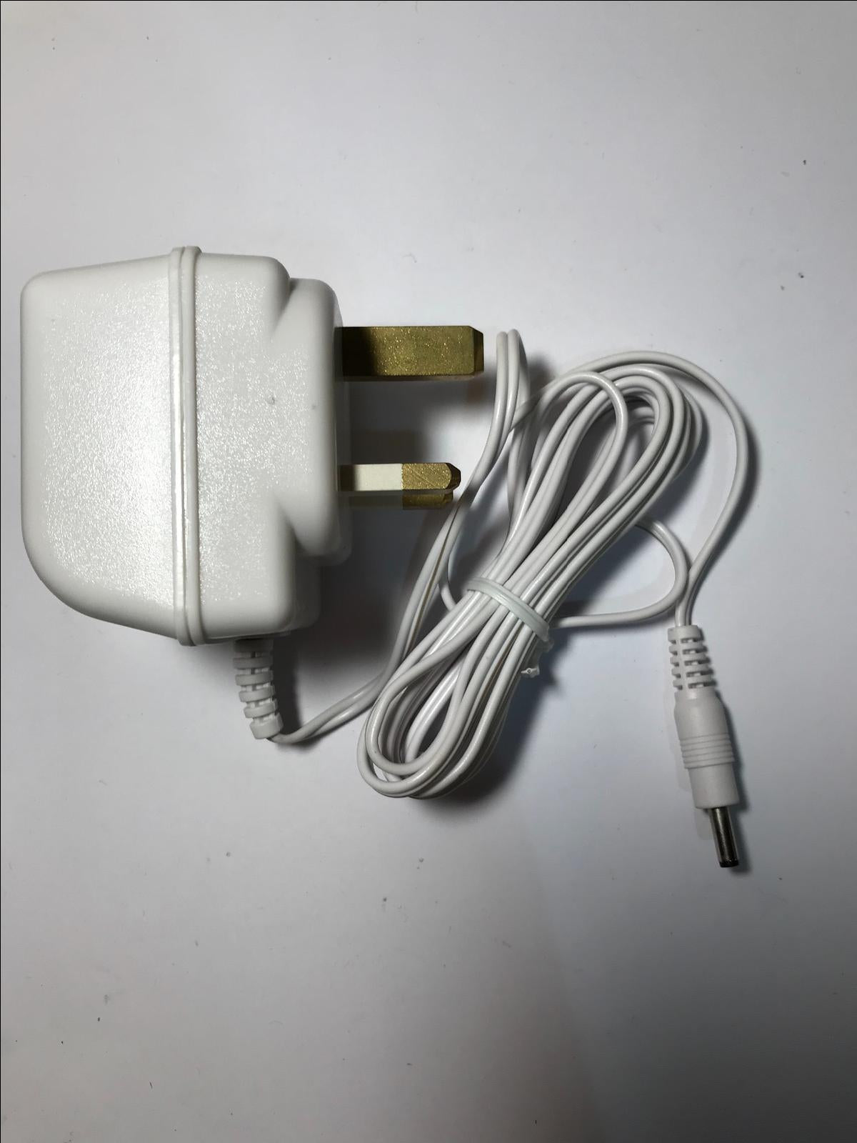 White 9V 300mA Unregulated AC-DC Transformer Adaptor Power Supply 3.5mm x 1.3mm