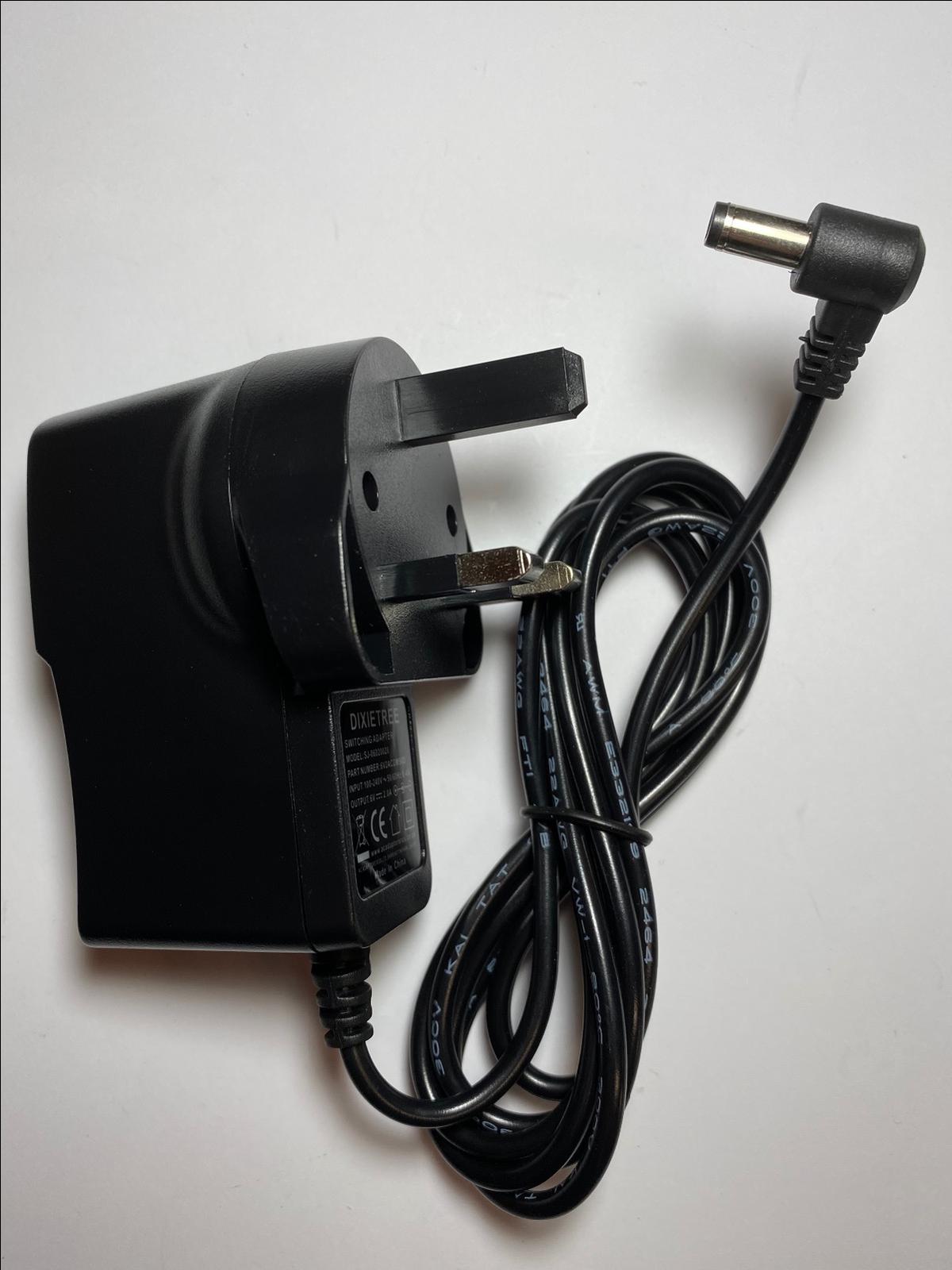 Replacement 6V Nordic Track C7ZL Exercise Bike Replacement Power Supply Adaptor