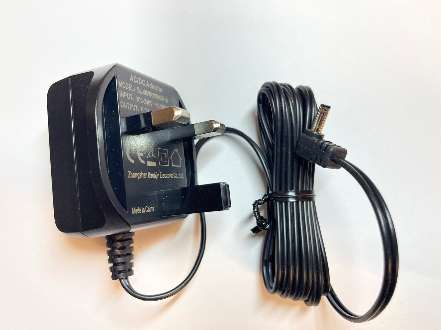 Replacement for BT Baby Monitor AC/DC Adapter MN-A002-U130 077861 6V 400mA