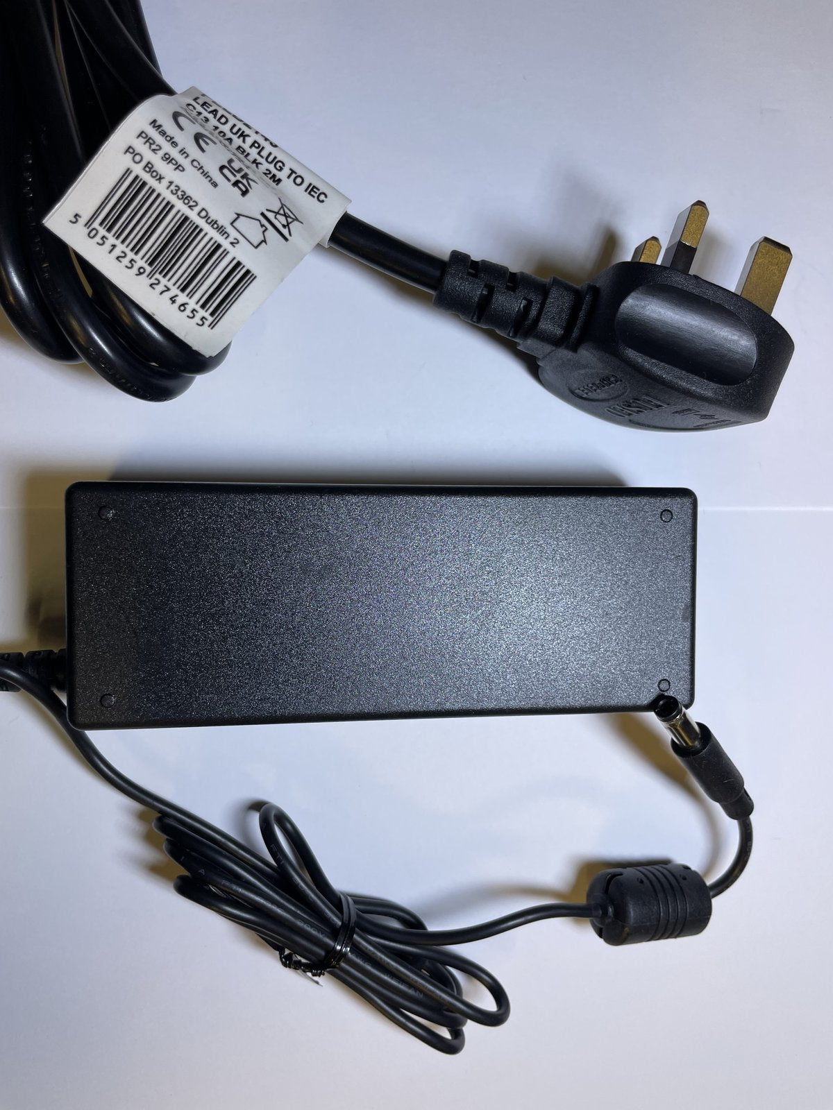 48V Mains AC-DC Switching Adaptor Power Supply for Polycom VVX 400 IP Phone