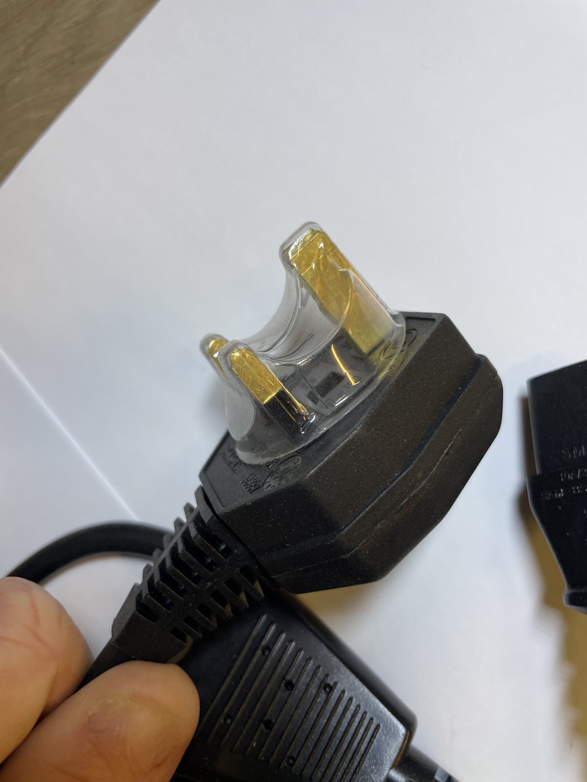 UK Kettle C13 IEC Power Cable Lead 3 Pin 3M Long Y Splitter Dual Connection