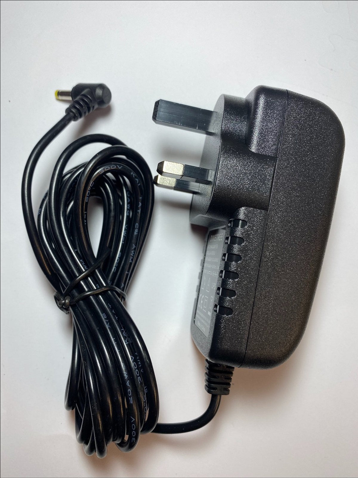 12V AC Adaptor for Bush 12 Inch Swivel Screen Portable DVD Player CDVD12SWM