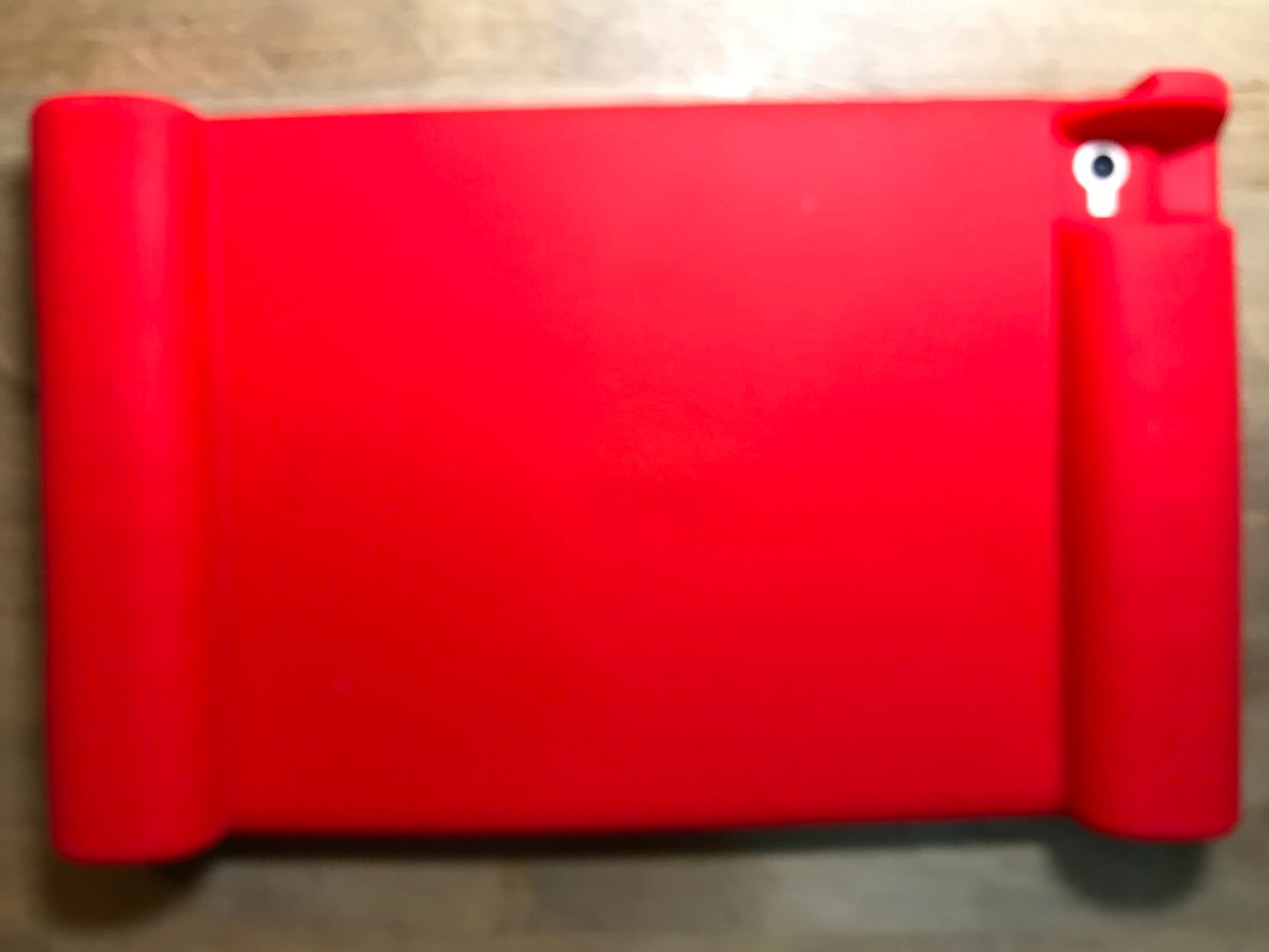 Red Childs Shockproof Rubber Dropproof Skin Case for Apple Ipad Mini 4 A1538