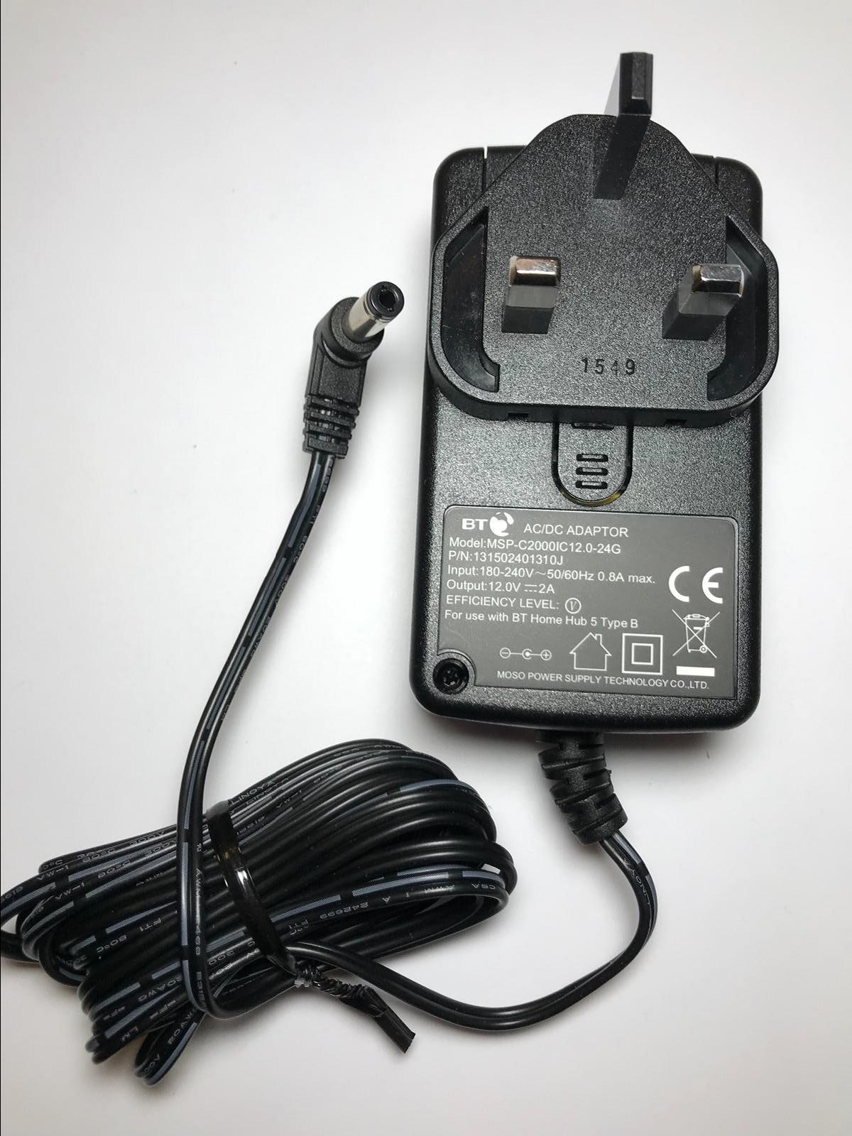 12V Mains AC-DC Adaptor Power Supply for JBL Flip Portable Wireless Loudspeaker