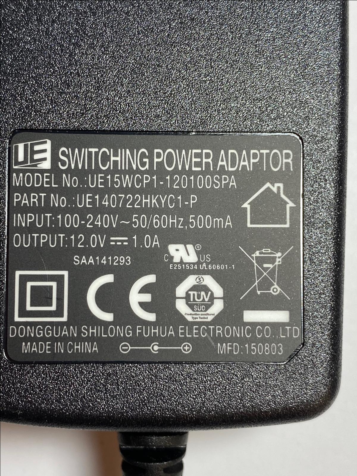 Replacement for 12V 1.0A AC Adapter AC-DC Adaptor XY-1201000-Z Light Force