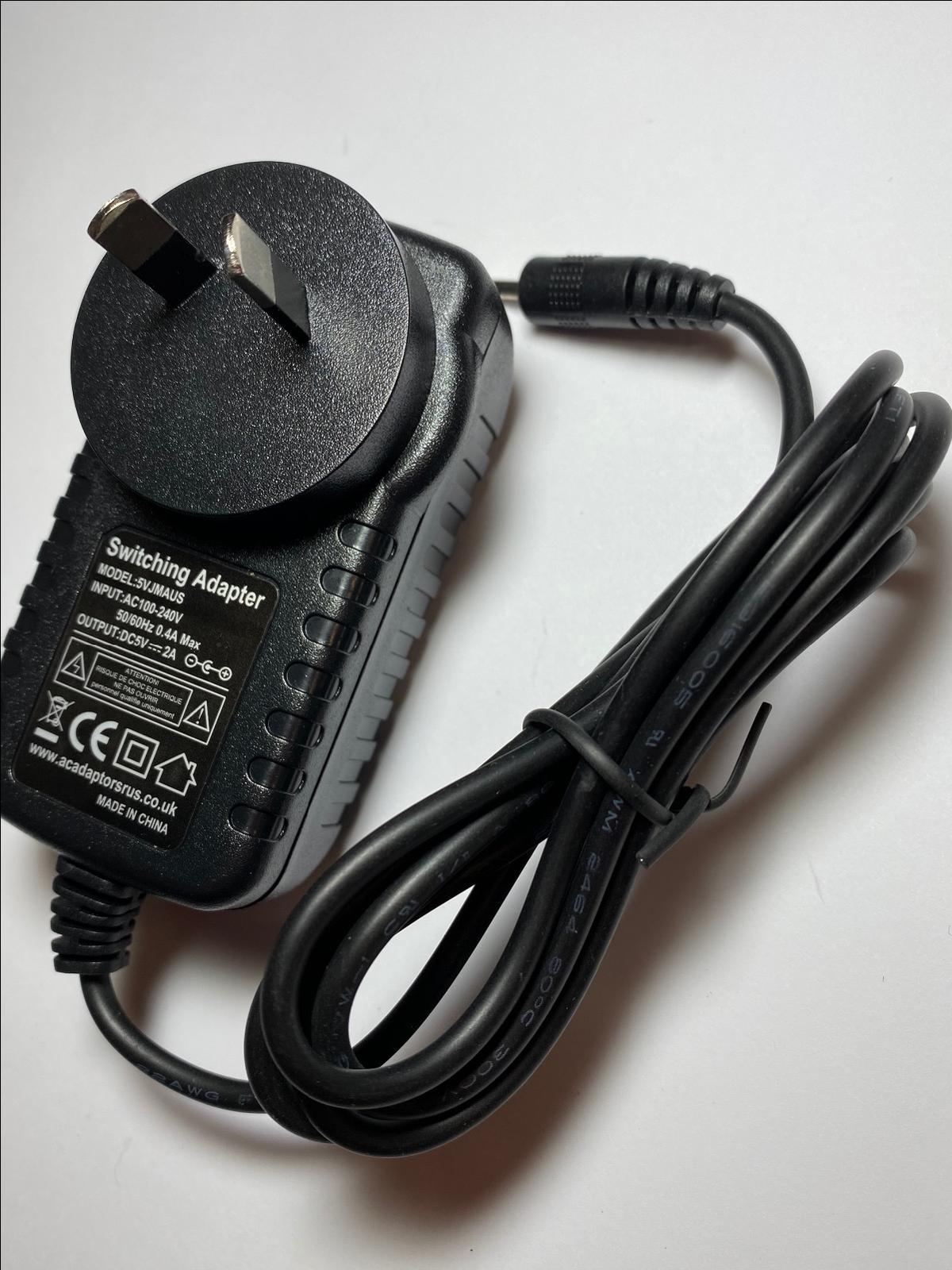 AUS 5V 2A 2000Ma AC Switching Adaptor Power Supply Charger Same as Model 0065