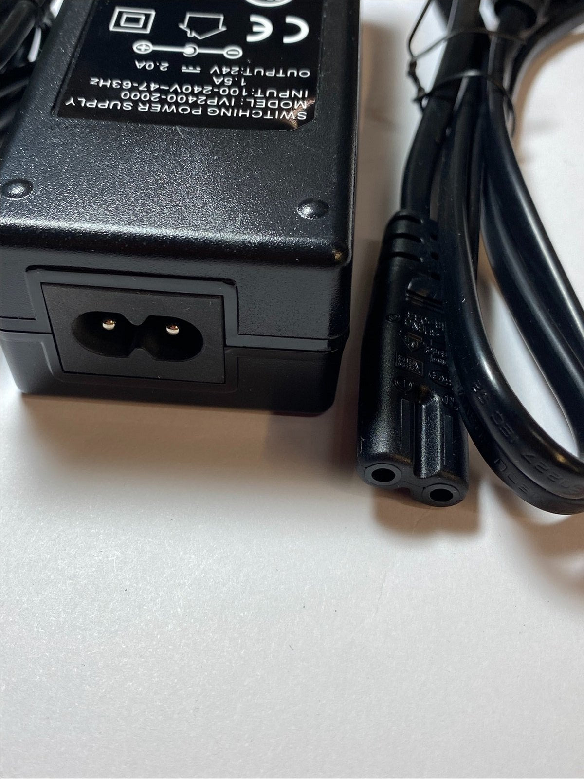 Replacement 24V AC Adaptor for Logitech G G920 Driving Force game steering wheel