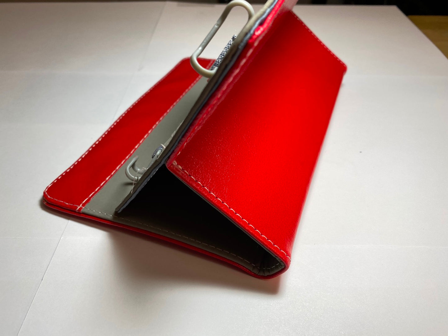 Red Laptop Angle Case/Stand for Ployer Momo7 Speed 7 Inch IPS Android Tablet