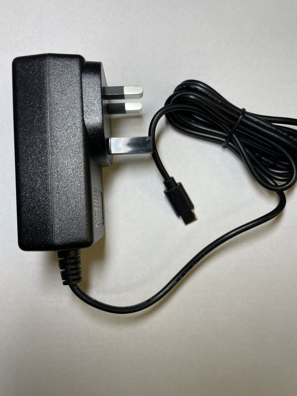 UK 5V 4A AC-DC Adaptor Power Supply Charger with USBC USB-C Connector