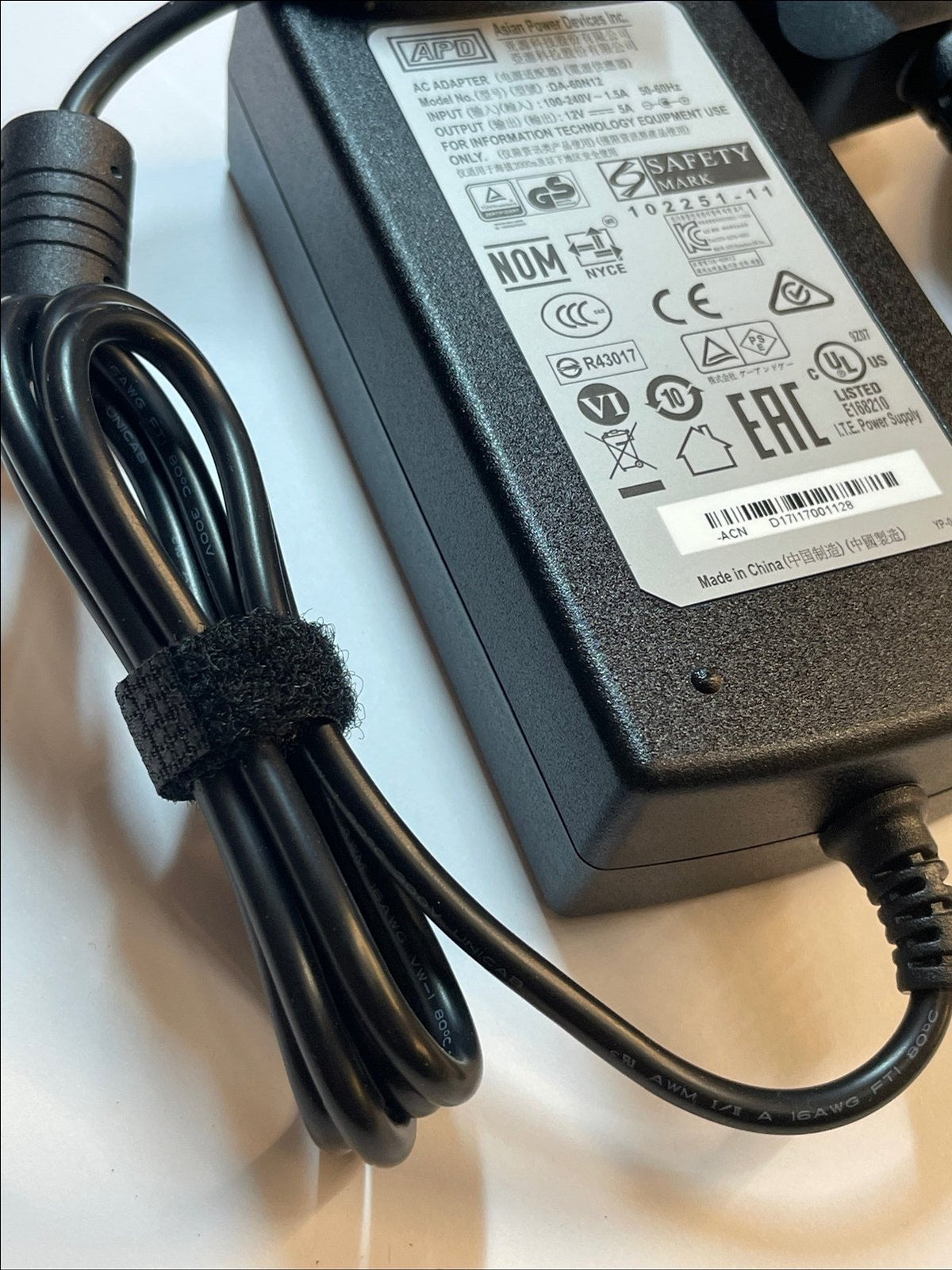 UK Replacement for 12V 4A 12.0V 4.0A PSB-7U Adapter Power Supply