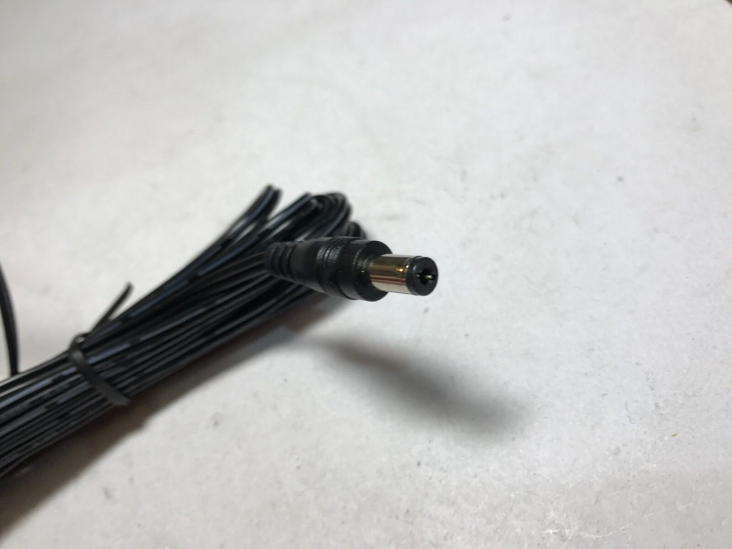 3M LONG DC CABLE WITH BARE ENDS TO 5.5MM X 2.1MM MOULDED CONNECTOR PLUG